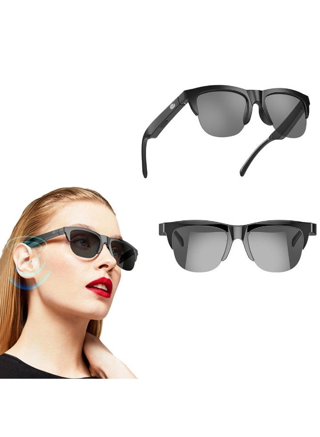 زيروسبيس نظارات ذكية لاسلكية بتقنية بلوتوث، سماعات رأس موسيقية، نظارات رياضية صوتية - Image 1